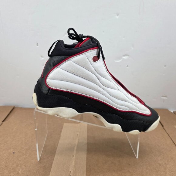 Jordan Pro Strong 'Black Varsity Red' Men's  Basketball Athletic Shoes Size 8 - Picture 6 of 9